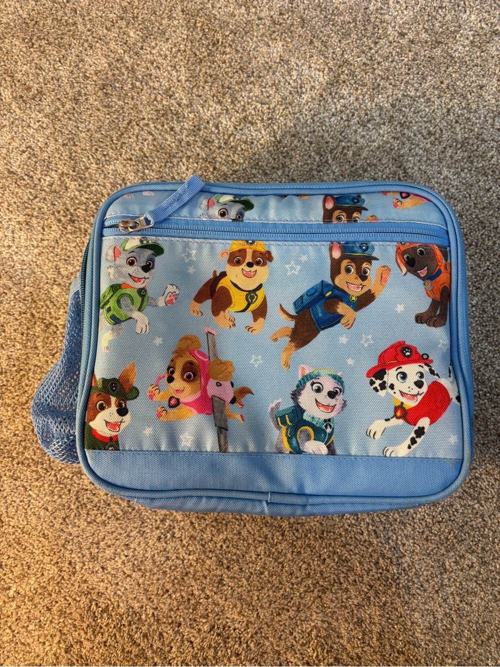 Pottery Barn Kids Nickelodeon Paw Patrol Lunch Box Bag Blue Classic